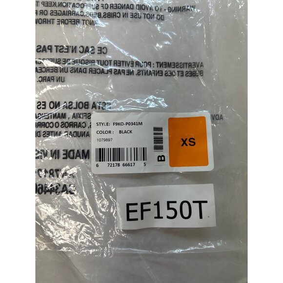 EILEEN FISHER Black Slim Ankle Pants Side Zip Black Size XS NWT - Picture 7 of 7